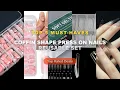 Coffin Shape Press On Nails Reusable Set Top 5 Best Sellers - 24pcs Black Gradients Long Paragraph
