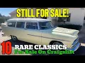 10 Rare Classic Cars Currently for Sale on Craigslist