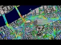 SimScale Wind Comfort Simulation London