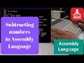 Subtraction using 6502 Assembly Language