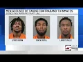 3 charged with furnishing contraband at federal prison in Williamsburg County