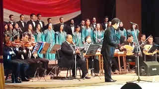 عبده السروجي غريب الدار  فرقة المعهد العالى للموسيقى العربية دكتور عاطف امام من حكايات مصرية دندنها