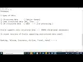 Oracle SQL PLSQL session 1 Demo