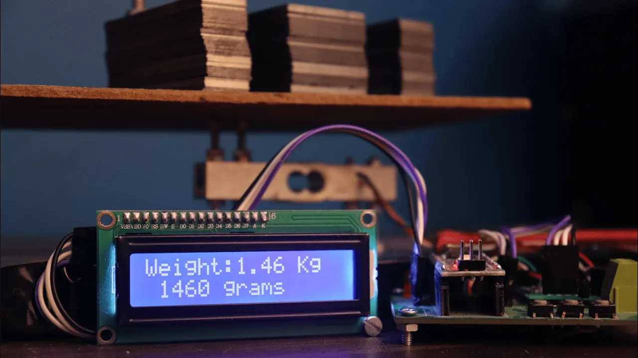 How To Make Digital Weighing Scale Using Arduino