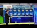 Monday Morning First Warn Forecast