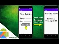 Pass data from one activity to another activity using Intent in kotlin in android studio
