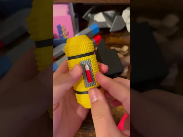 Scream/Laugh Canister - Fidget/Stim Keychain video thumbnail