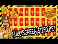 Wow Excitement Jackpots Wins and Full Screen in Dragon Link Slot
