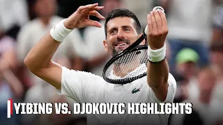 Wu Yibing vs Novak Djokovic Full Highlights 2026 Wimbledon
