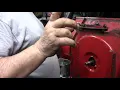 Toro Wheel Horse 520 snow blower auger bearing replacement
