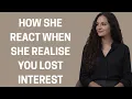 Lagu How A Woman React When She Realise You Lost Interest | STOICISM