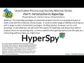 1 Intro to HyperSpy