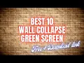 Download Lagu 🧱TOP 10 WALL COLLAPSE GREEN SCREEN (Download link) 🧱