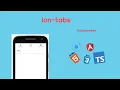 Ionic 5 - 23 Ion-tabs in detail
