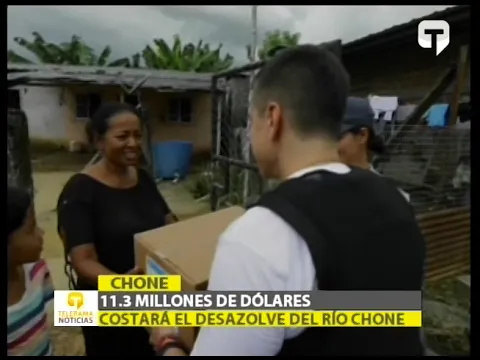 11.3 millones de dólares costará el desazolve del río Chone