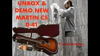 Unbox Demo Martin Custom D-41 Italian Alpine Amber
