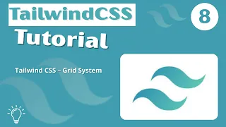 TailwindCSS v4 Tutorial 2026 - Grid System in Tailwindcss
