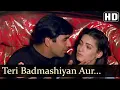 Download Lagu Teri Badmashiyan Aur Meri Kamzoriyan | 💙HD Love Song💙 | Asha Bhosle, Udit Narayan | Zulmi 1999