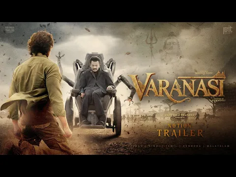 Video Thumbnail: Varanasi (SSMB29) - Notion Trailer | Mahesh Babu | S.S. Rajamouli | Prithviraj | Priyanka Chopra