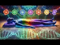 Download Lagu All 7 Chakras Healing Music [removes negative energy, clears the aura \u0026 improves the body] 528HZ