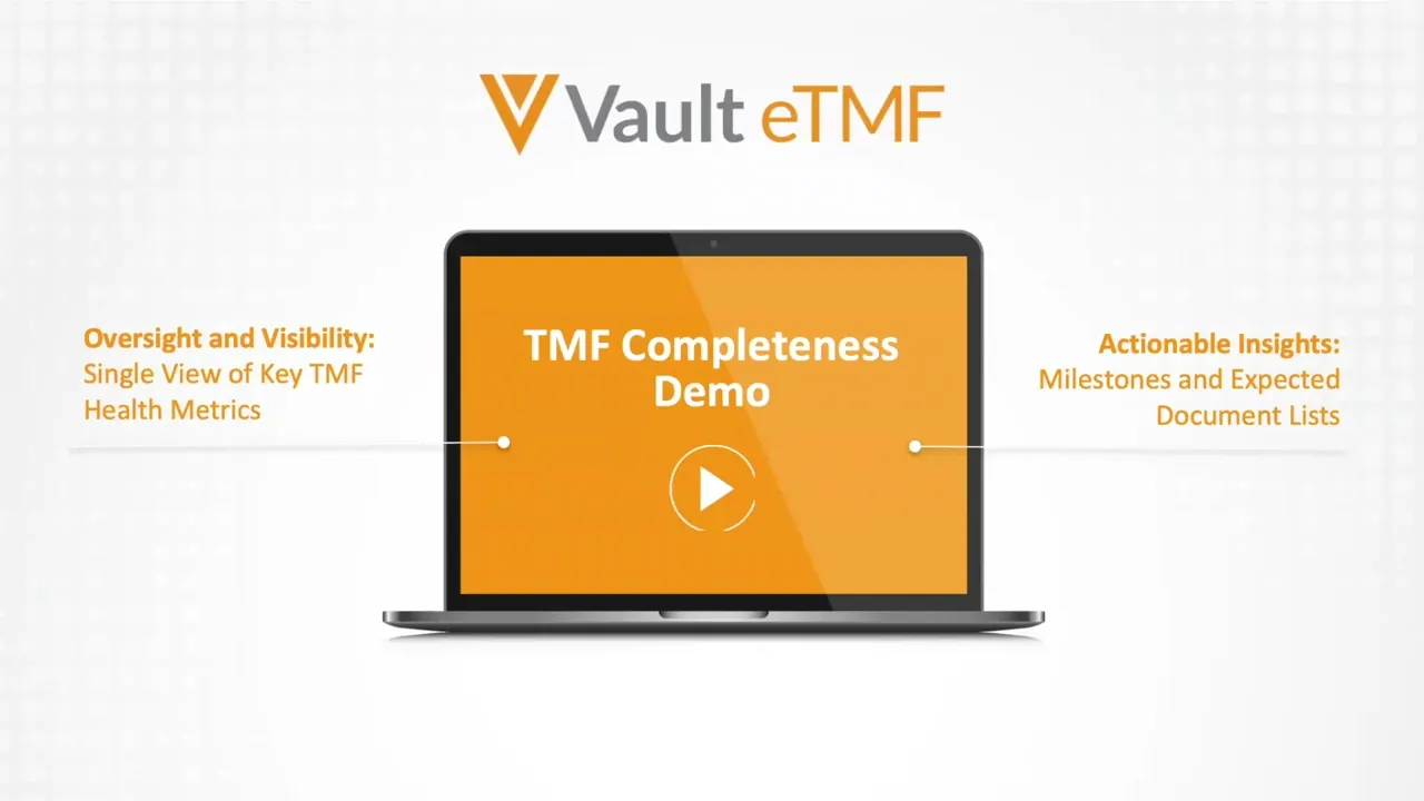 Vault eTMF Completeness