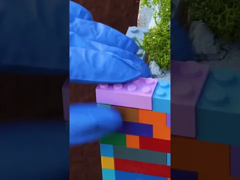 Colorful Lego Wall Makeover: Hidden Lair Surprise!