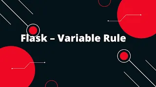 Python Flask Tutorial Flask - Variable Rule