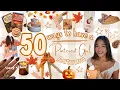 50 ways to romanticize autumn the ULTIMATE guide to a Pinterest girl fall