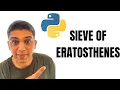 Sieve of Eratosthenes with Python