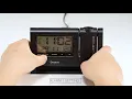 Oregon Scientific Classic Dual-alarm Projection Clock RM308PX Usage