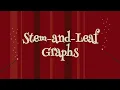 STEM LEAF GRAPHS TEKS 5 9C Pigpimples Magic Academy
