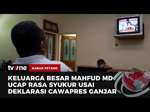Keluarga Ucap Rasa Syukur Mahfud MD Diberikan Amanah jadi Bacawapres Ganjar