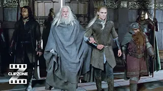 lord of the rings the two towers gandalf frees th oden clipzone heroes u0026 villains