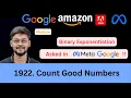 LeetCode 1922 Count Good Numbers Binary Exponentiation Detailed Explanation Google Meta