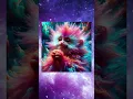 Colour-exploding universe monkeys