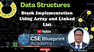 Stack Implementation Using Array and Linked List C Program Discussion Data Structures