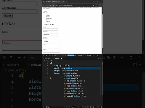 La propiedad DISPLAY en CSS #tutorial #css