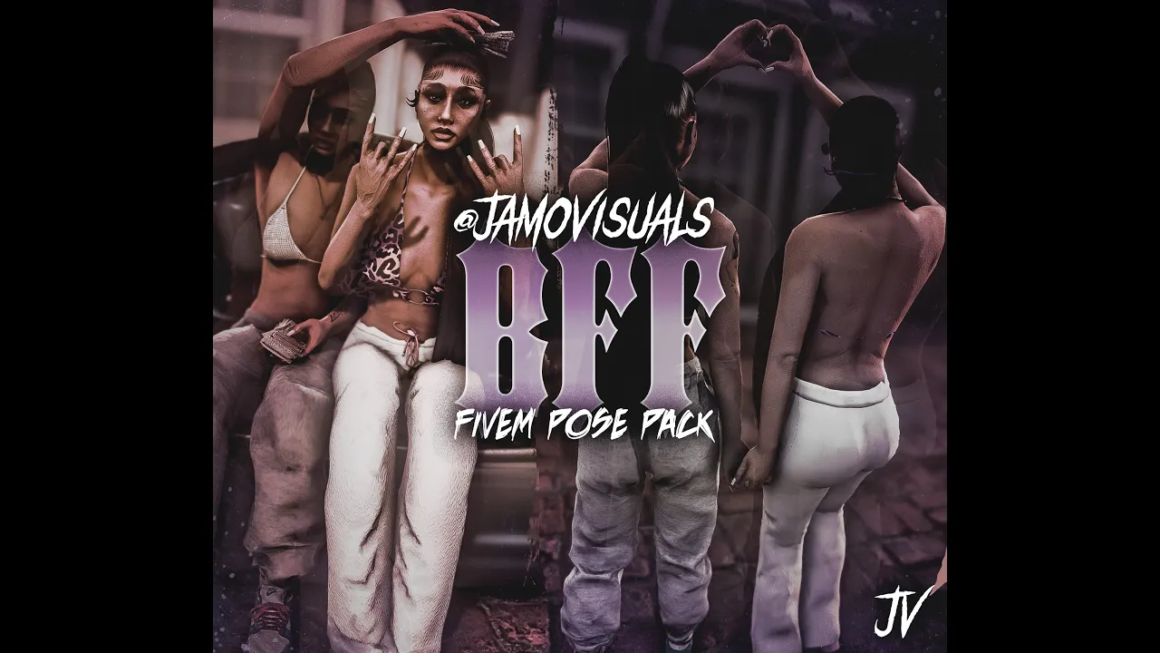 Jamoville BFF Pose pack