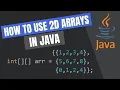 2D arrays made simple in java