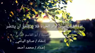 إذا الشعب يوما أراد الحياة دندنها