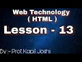 Frameset Apply frameset in HTML HTML in hindi Basic HTML Lesson-13 iframe in HTML
