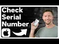 How To Check AirPods Serial Number On Apple Website