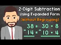 Subtracting 2-Digit Numbers Using Expanded Form Without Regrouping Elementary Math with Mr J