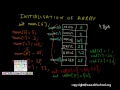 C Programming Tutorial Arrays One and Two Dimensional Array Lesson 2