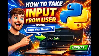 How to Take User Input in Python Python Input Function Explained IDLE Tutorial ahsaan yaseen