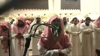 ليلة مؤثرة جدا تألق فيها الشيخ محمد اللحيدان بأداءه الباكي لسورة الاسراء كاملة 1439 