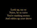 I Can't Hear You - The Dead Weather (lyrics)