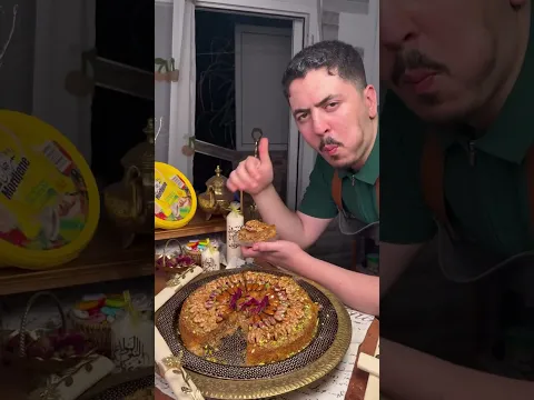 خبزة قطايف لازم تكون حاضرة في طاولة المولود  شكلها يهبل وطعمها أروع الشاف غانو #اكسبلور #طبخ_جزائري