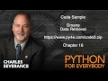Worked Example Gmane Mail - Retrieval Chapter 16