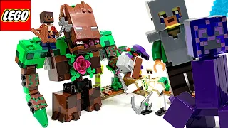 LEGO Minecraft 21178 The Jungle Abomination Speed Build & Set Review